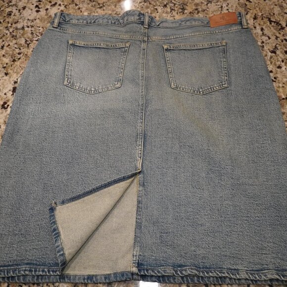 Ralph Lauren Denim Skirt Size 18W - Picture 3 of 3
